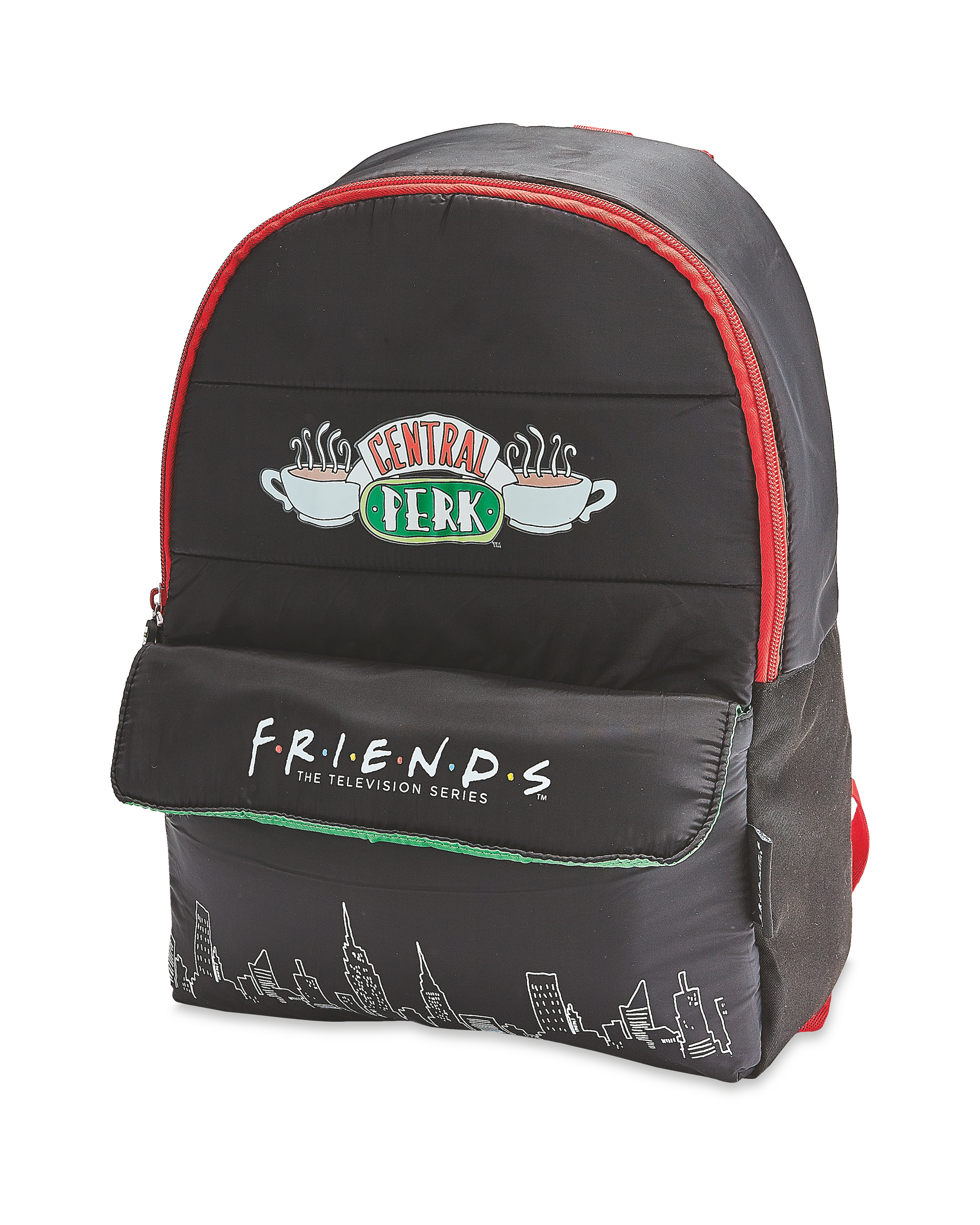 gorgeous help coin Friends Central Perk Puffa Backpack - ALDI UK
