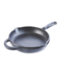 Matt Black Cast Iron Skillet