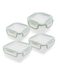 Grey Square Clip & Close Set