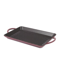 Plum Rectangle Griddle Tray