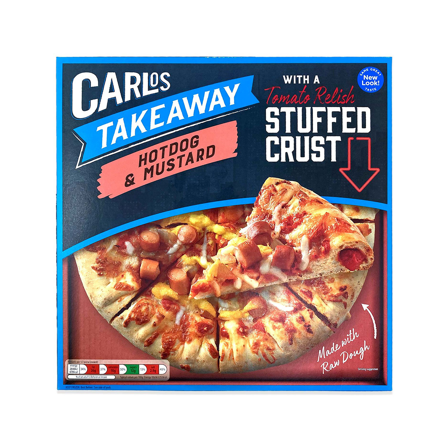 Takeaway Stuffed Crust Hotdog