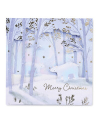 Polar Bear Luxury Xmas Cards 6 Pack