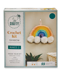 So Crafty Rainbow Crochet Kit
