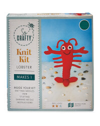 So Crafty Lobster Knitting Kit
