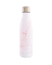 Pink Marble Steel Hydration Bottle