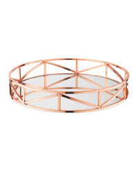 Kirkton House Rose Gold Drinks Tray