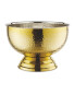 Gold Hammered Champagne Bowl