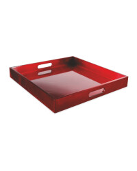 Kirkton House Red Lacquer Tray