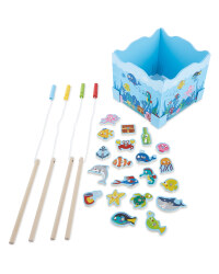 Wooden Fishing Game Toy