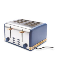 Ambiano Navy 4 Slice Toaster