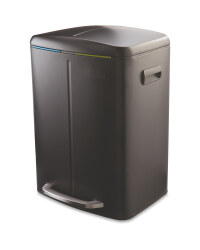 Addis Matt Black Twin Recycling Bin