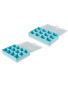 Teal 12 Compartment Case 2 Pack
