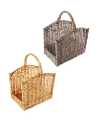 Kirkton House Log Basket