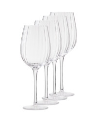 Crystalline Clear Wine Glass 4 Pack