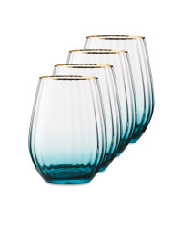 Teal Tumbler 4 Pack