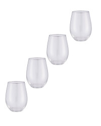 Clear Tumbler 4 Pack
