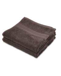 Slate Grey Luxury Hand Towel 2 Pack
