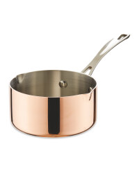 Small Copper Saucepan 16cm