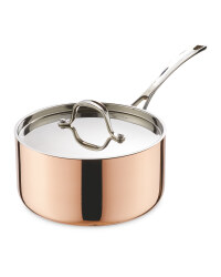 Medium Copper Saucepan 20cm