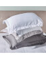 White Oxford Sateen Pillowcase Pair