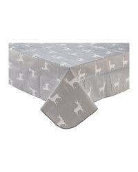 Deer Wipe Clean Tablecloth