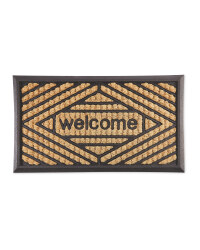 Welcome Outdoor Coir Mat
