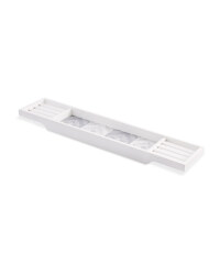 White Knox Decorative Bath Tray