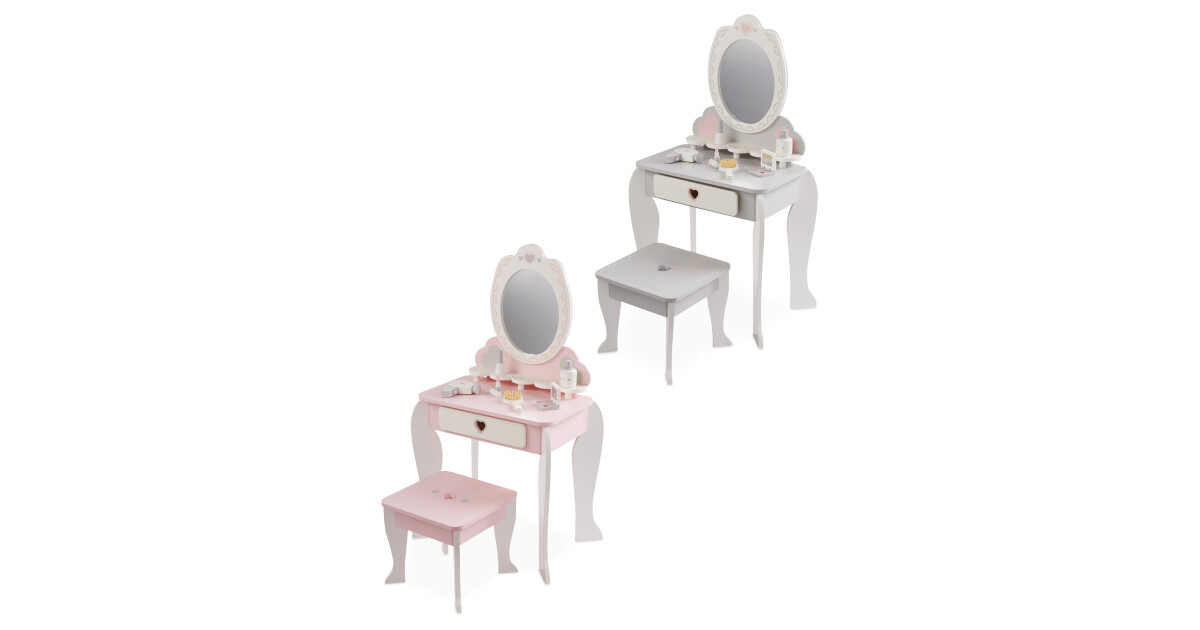 Toy Vanity Unit Accessories Aldi Uk, Childrens Wooden Vanity Table Aldi