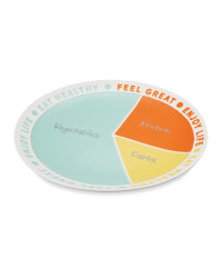 Colour Block Portion Control Plate