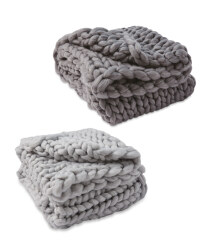 Kirkton House Chunky Knit Throw