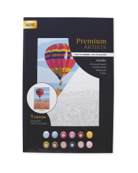 Hot Air Balloon Paint By Numbers Set