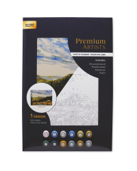 Mountain Cabin Paint By Numbers Set
