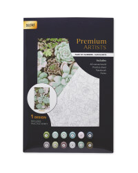 Succulents Paint By Numbers Set