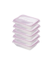 Pink 500ML Fresh & Freeze Box 5 Pack