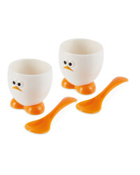 Egg Cup And Spoon Set