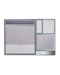 Script A3 Desk Planner Black