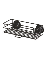 Kirkton House Black Shower Basket