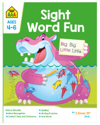 Sight Word Fun School Zone Workbook