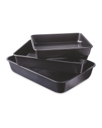 Premium Roasting Trays 3 Pack