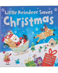 Little Reindeer Saves Christmas Book