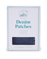 So Crafty Denim Patches 9 Pack