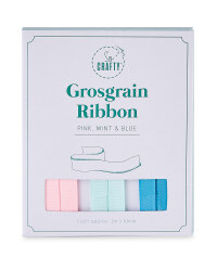 So Crafty Grosgrain Ribbon 3 Pack