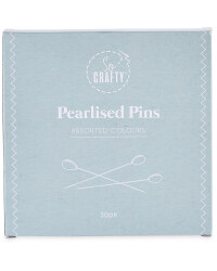 So Crafty Pearlised Pins 30 Pack