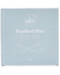 So Crafty Pearlised Pins 30 Pack