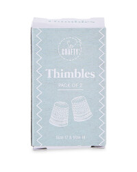 So Crafty Thimble 2 Pack