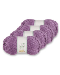 Grape Double Knitting Yarn 4 Pack