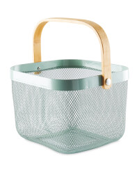 Sage Kitchen Storage Basket