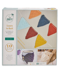 So Crafty Learn To Knit Kit
