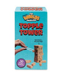 World's Smallest Topple Tower