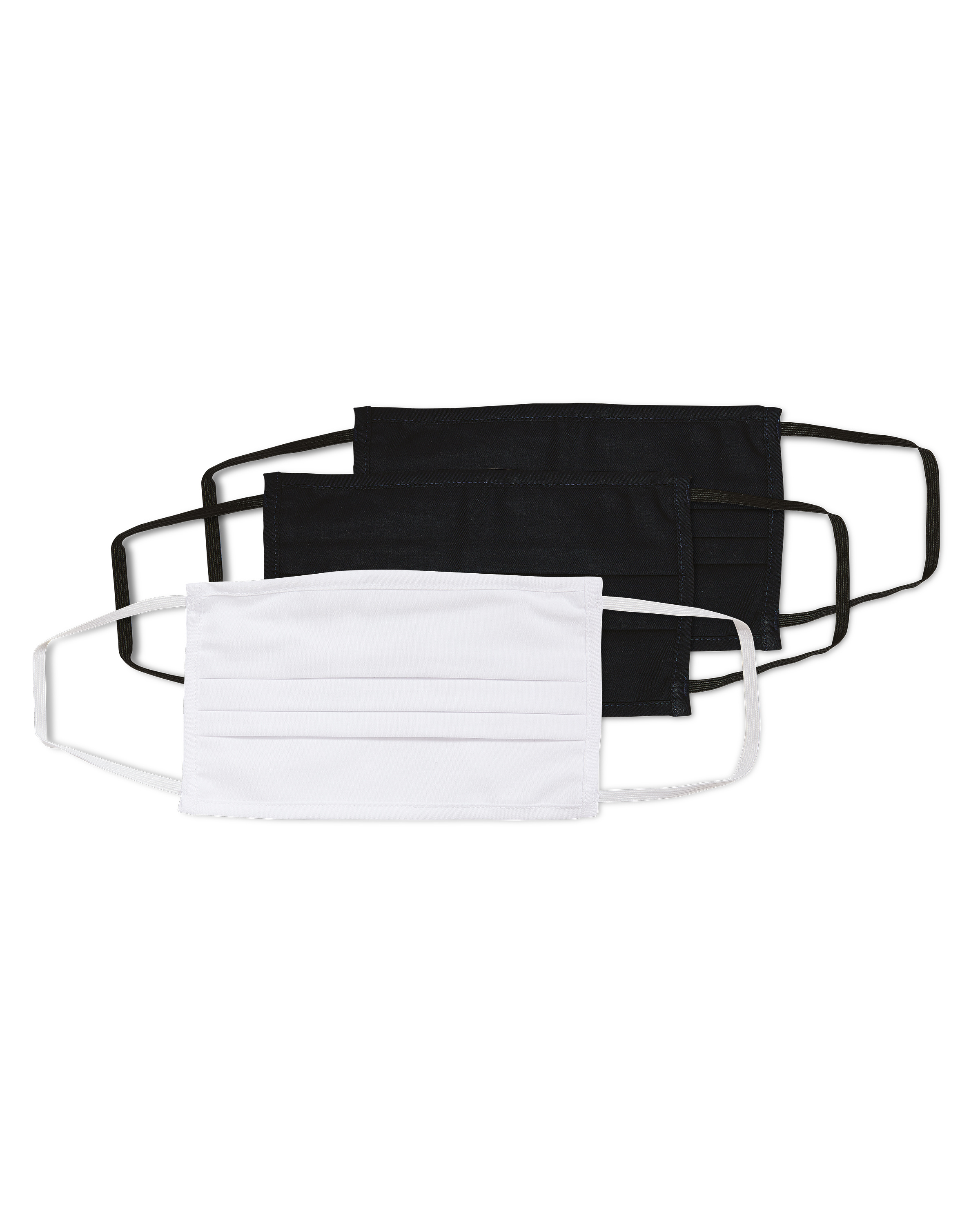 Navy Mix Adults Face Masks - 3 Pack